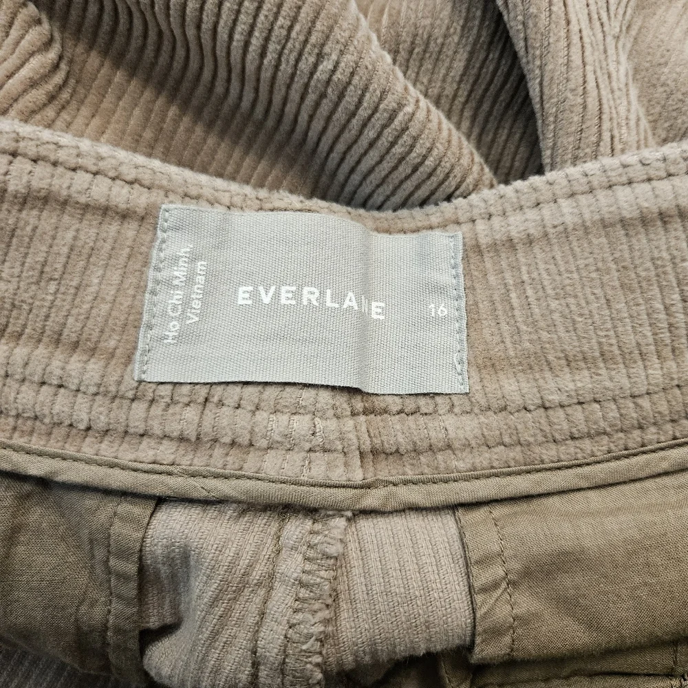 Women's Tan Corduroy Pants - Picture 5 of 7